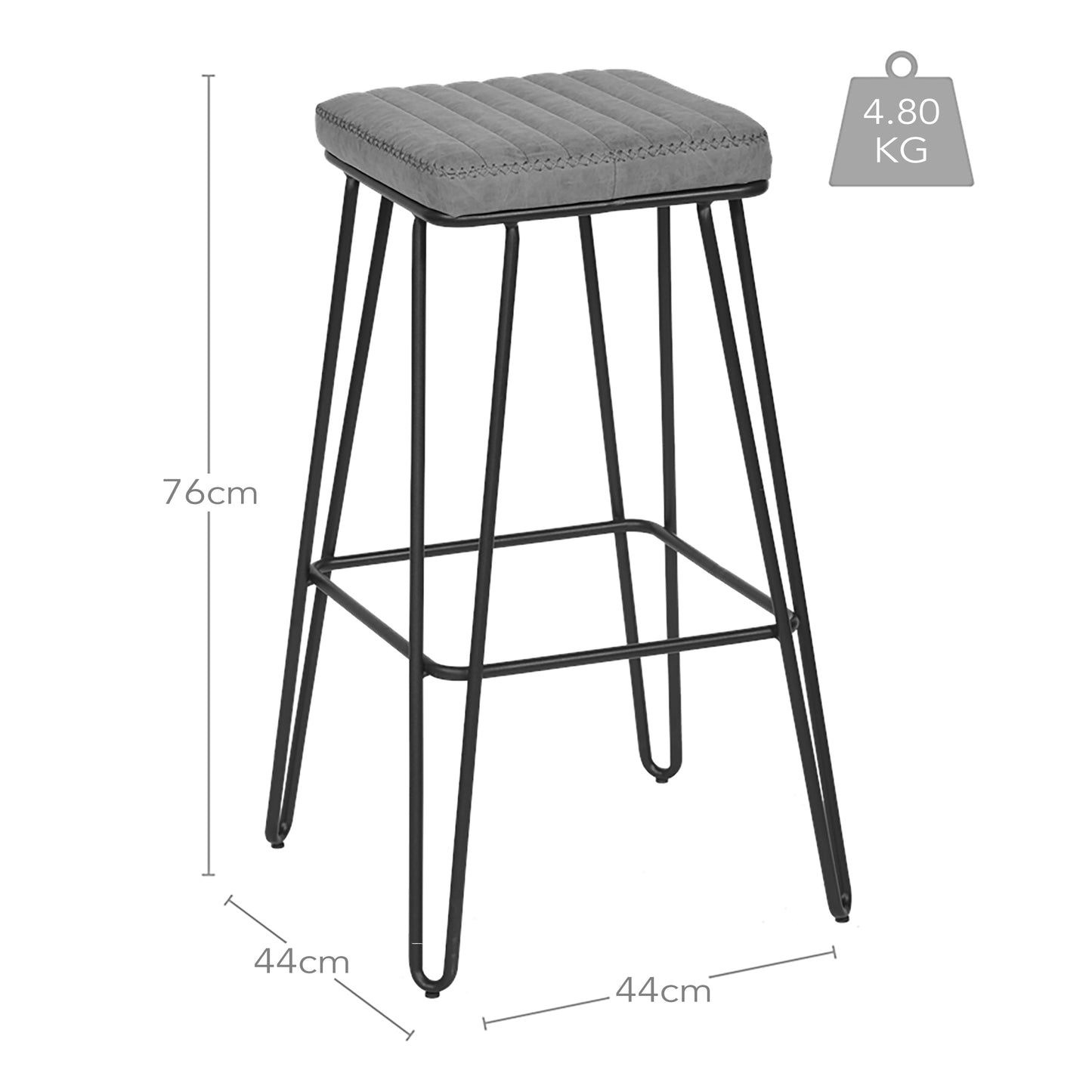 4. Dusseldorf Hairpin Stool