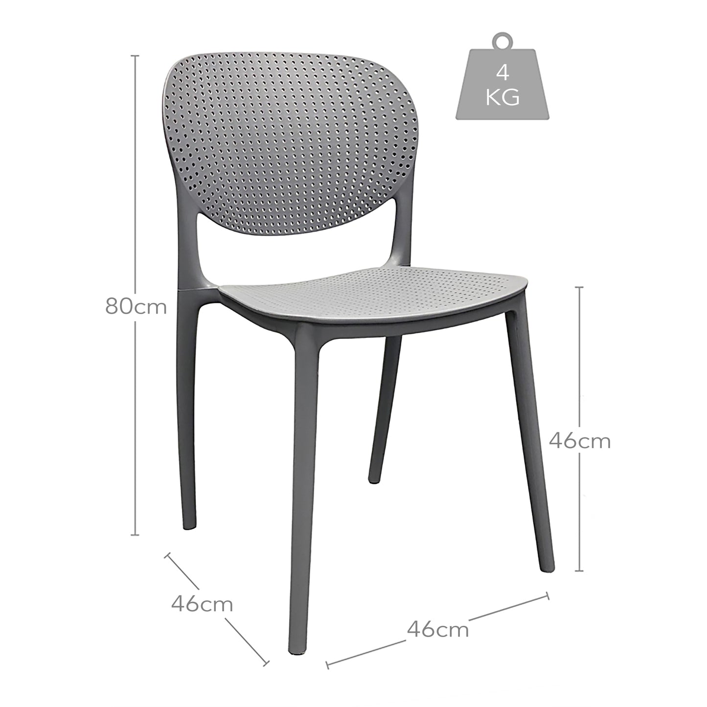 4. Nantes Stacking Chair