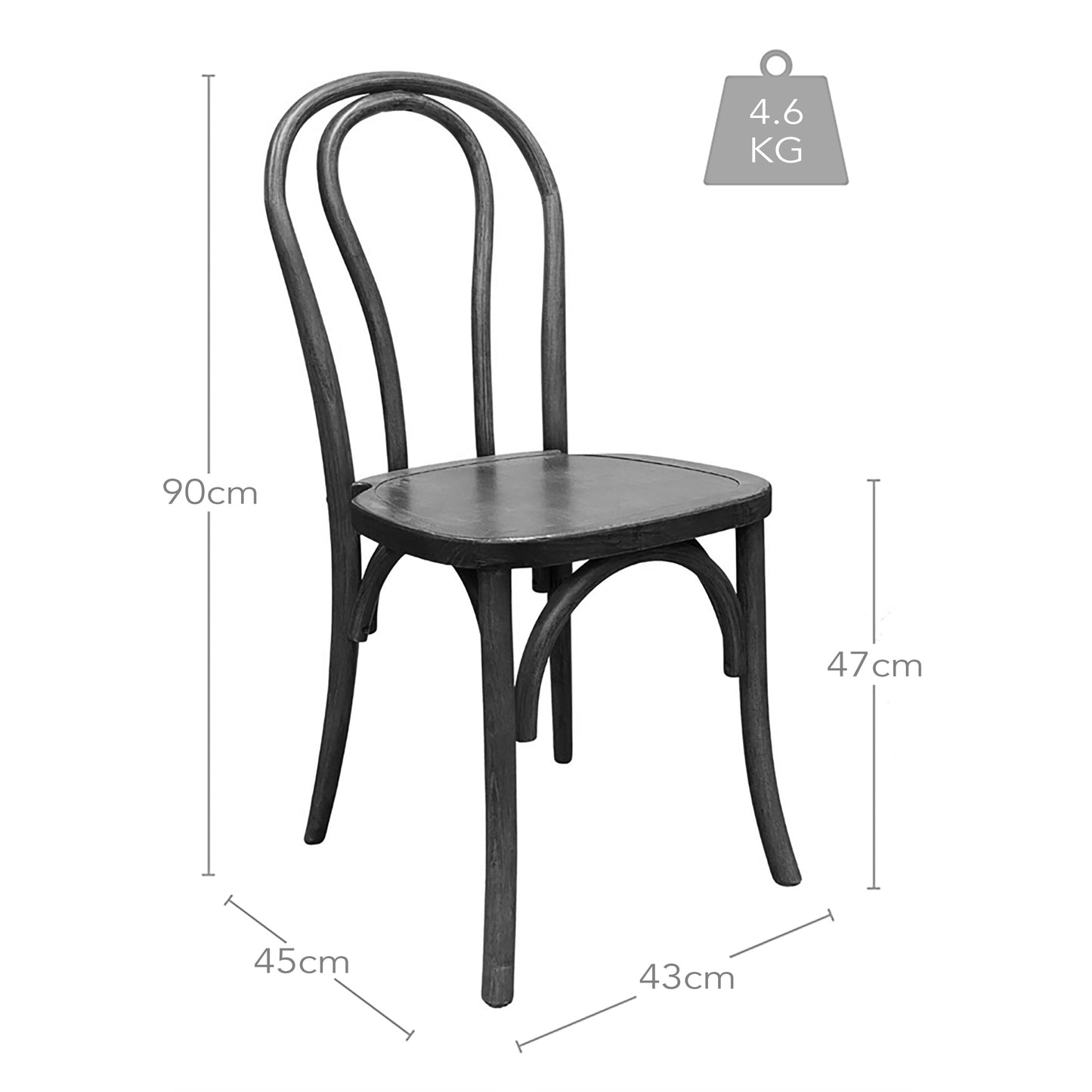 4. Loopback Stacking Chair