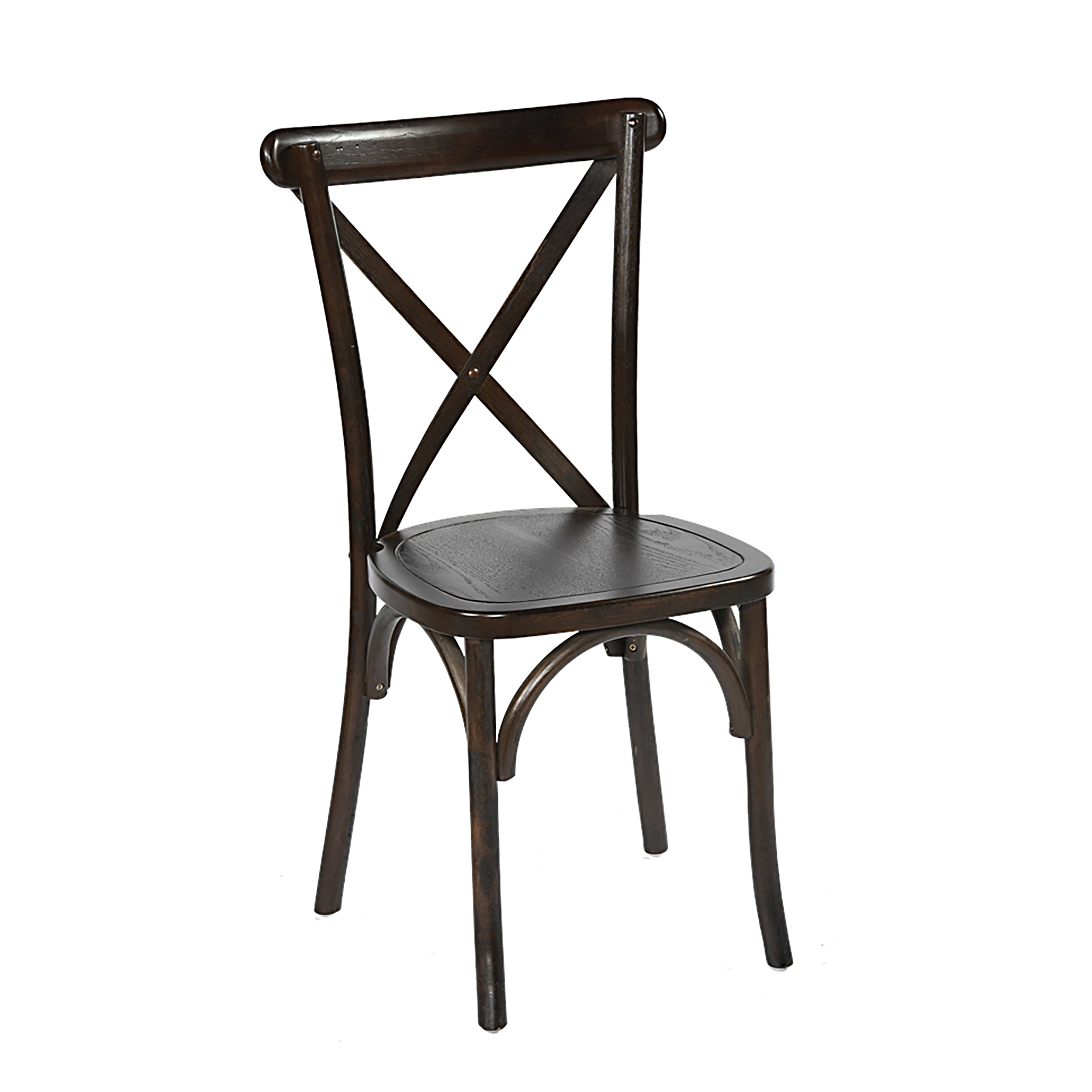 3. York Crossback Stacking Chair – The Trestle Table Company