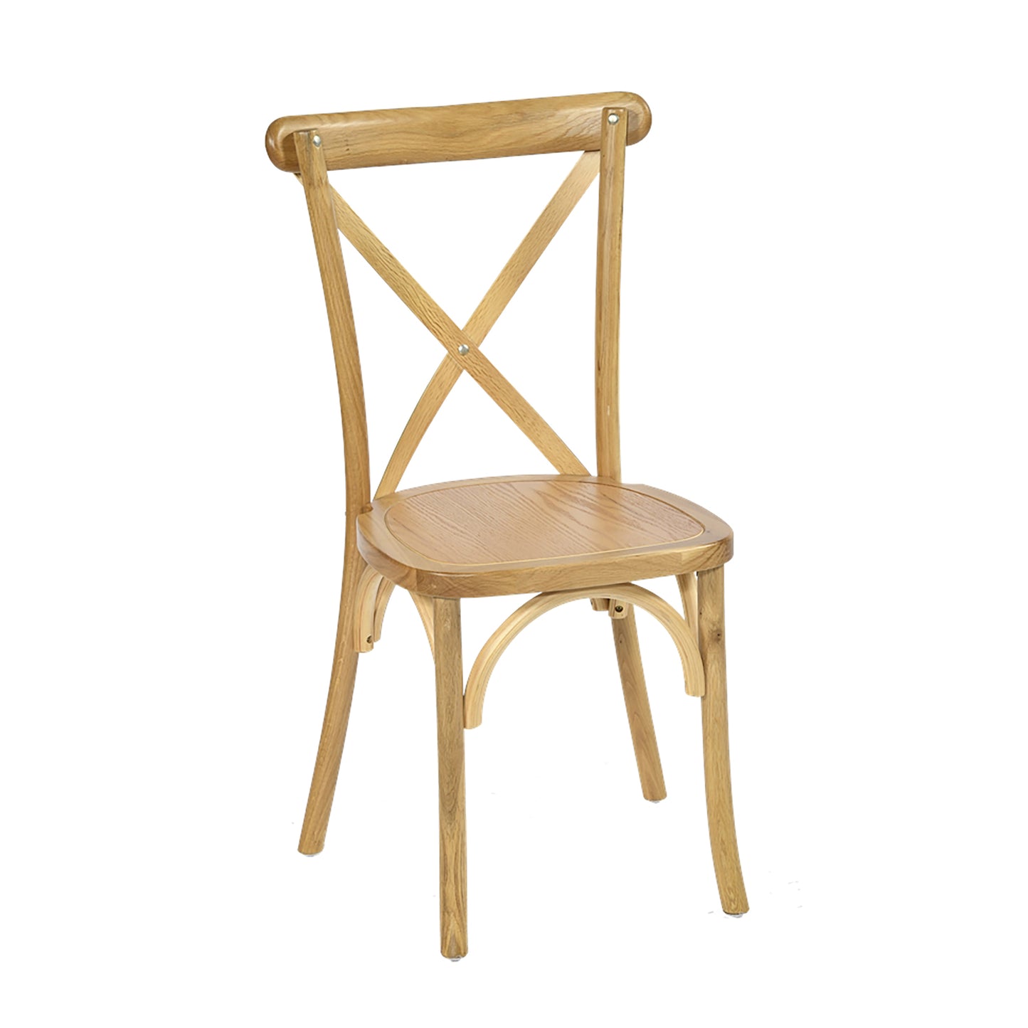 3. York Crossback Stacking Chair