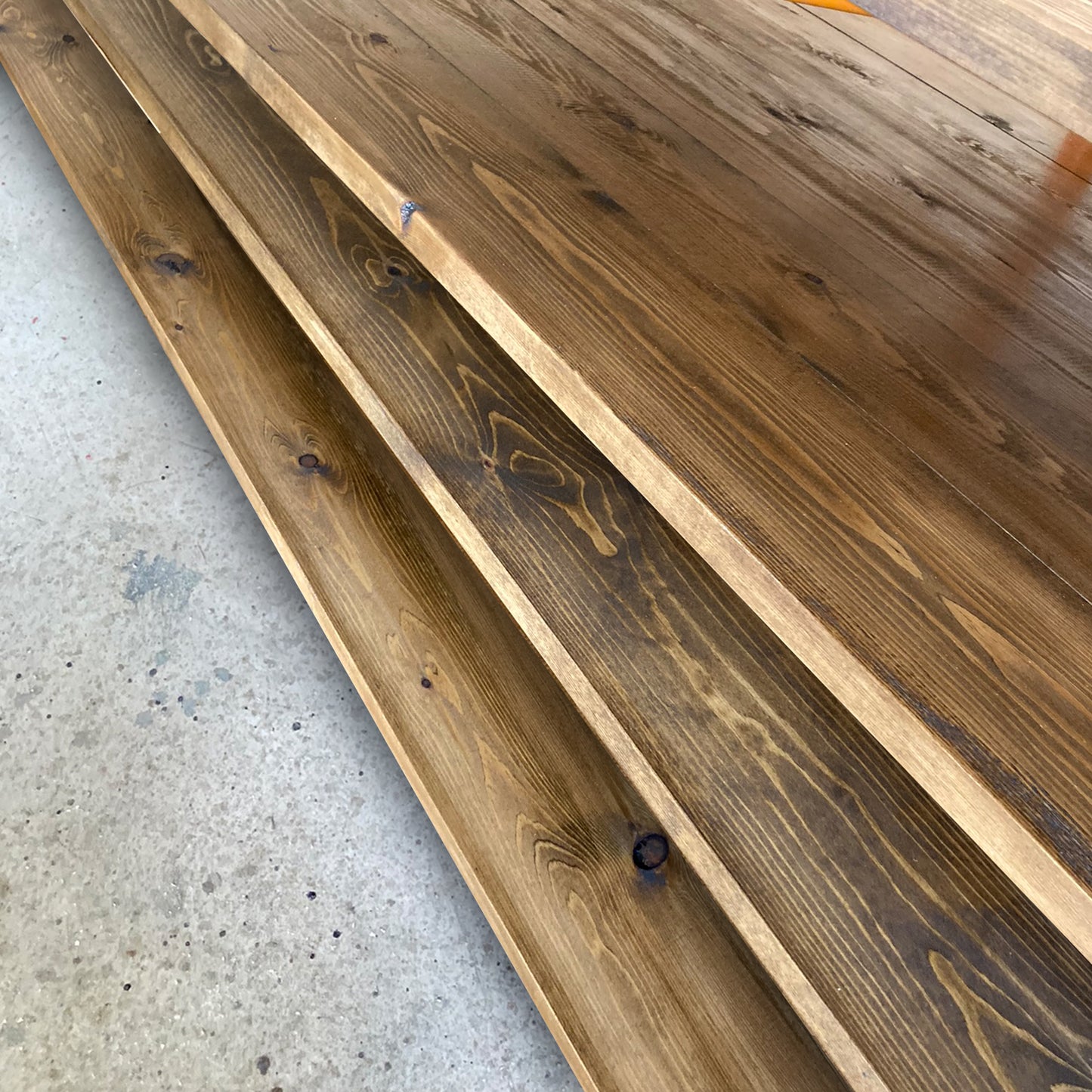 1. Indoor Folding Rustic-style Trestle Table